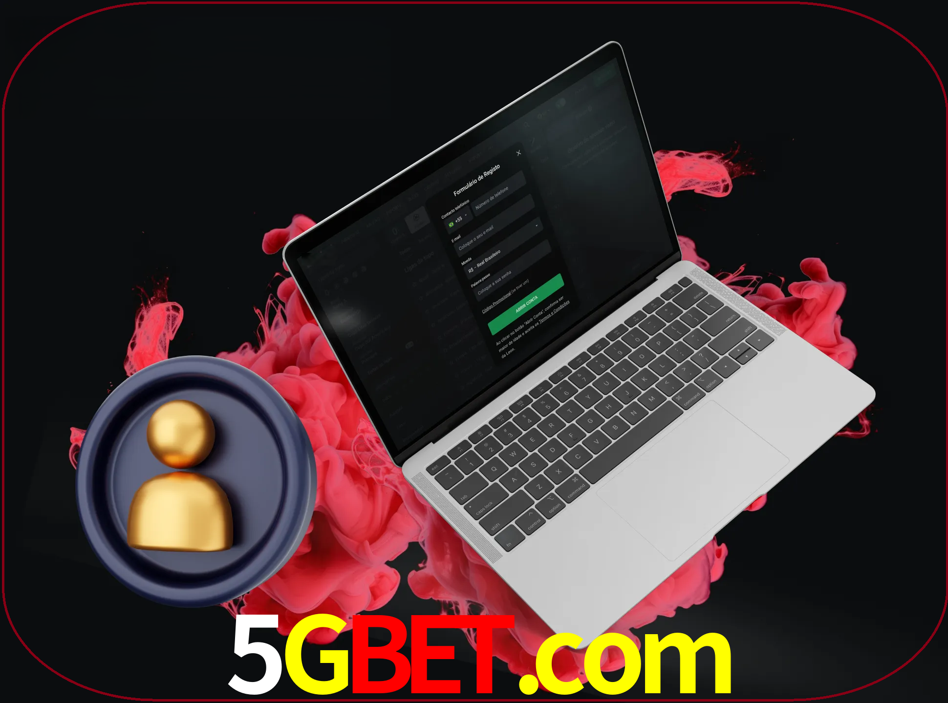 No cabeçalho do site 5gbet, clique no botão que o levará a um formulário especial onde terá de introduzir as suas informações actuais.